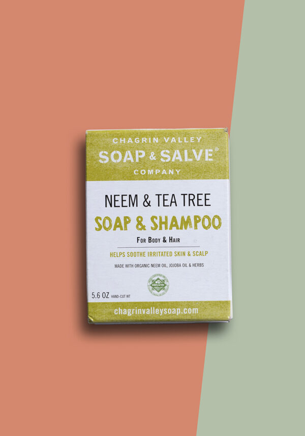 natuurlijk neem tea tree shampoo zeep body bar