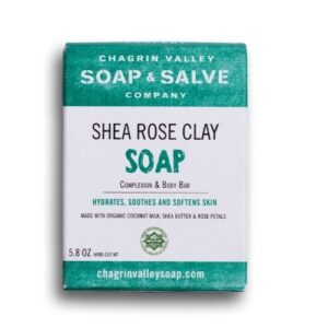 Shea rose Clay Complexion zeep bar